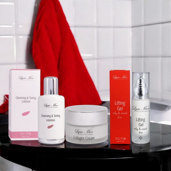 OFFERTA: 3 prodotti skin care Kit routine Viso anti rughe pelle normale e mista-20%